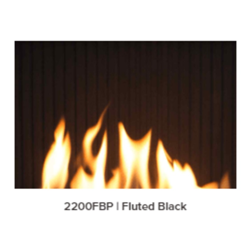 Valor Fluted Black Liner Panel (LX1 Series) - 2200FBP