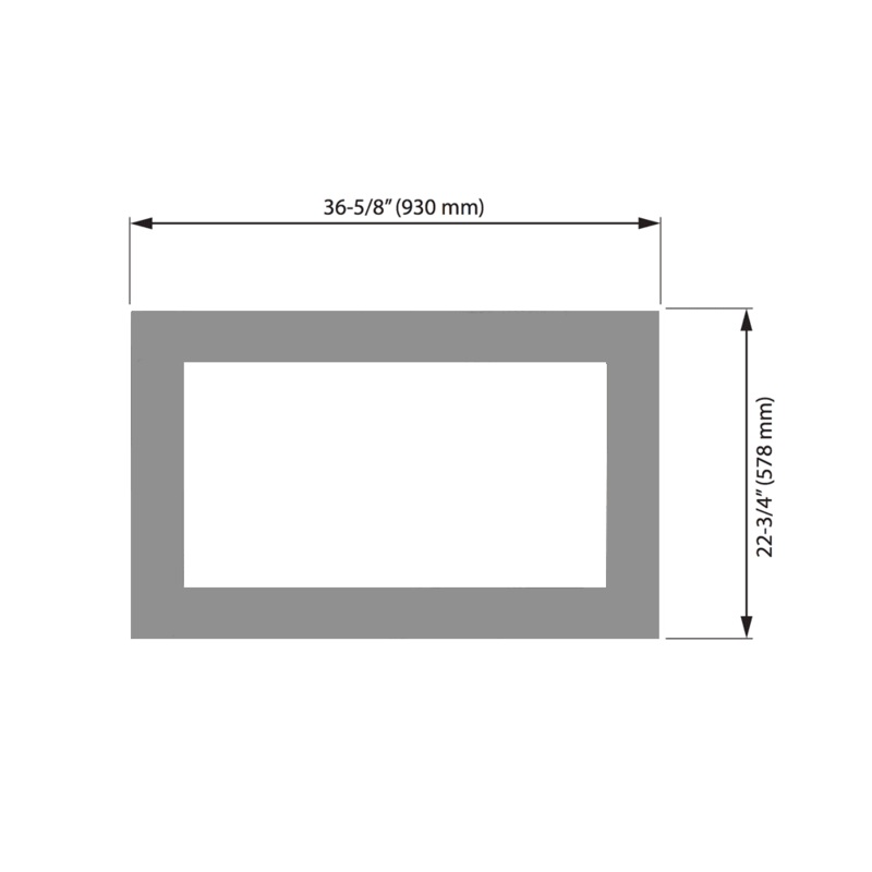 Valor Nickel Powder Coat Inner Bezel Front (H4 Series) - 661BSN