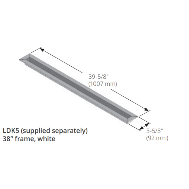Valor 38" Finishing Frame - LDK5