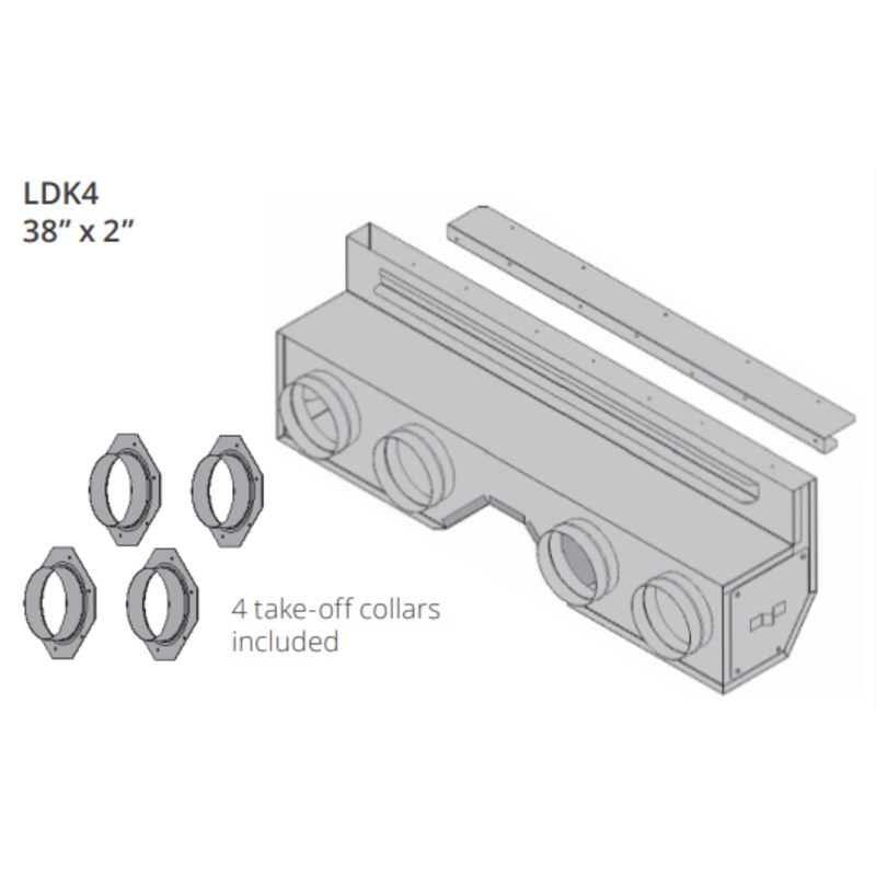Valor 38" Plenum Kit - LDK4