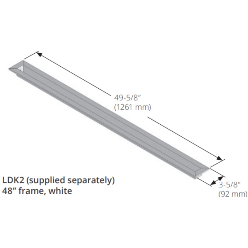 Valor 48" Finishing Frame - LDK2