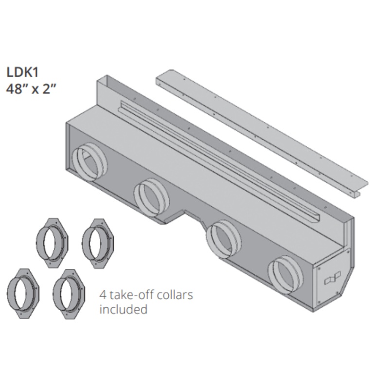 Valor 48" Plenum Kit - LDK1