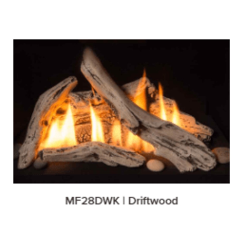 Valor Driftwood Set (Madrona Freestanding & Retrofire Series) - MF28DWK