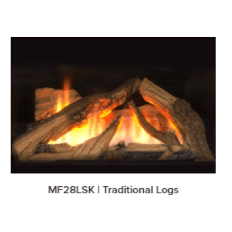 Valor Traditional Log Set (Madrona Freestanding & Retrofire Series) - MF28LSK
