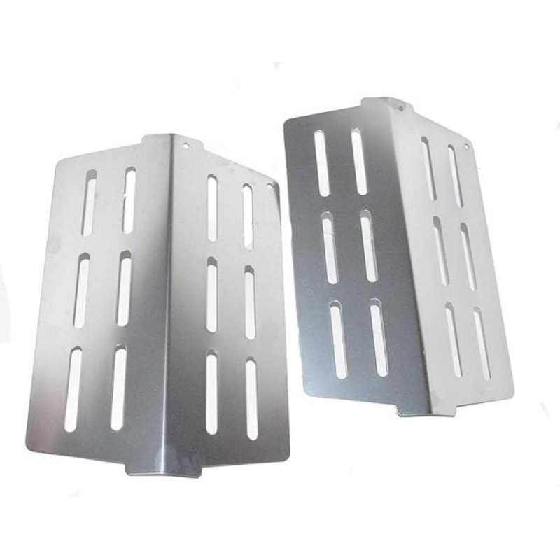 Weber Heat Deflectors SS (2) Genesis 300 Series w/front Mount - 65505