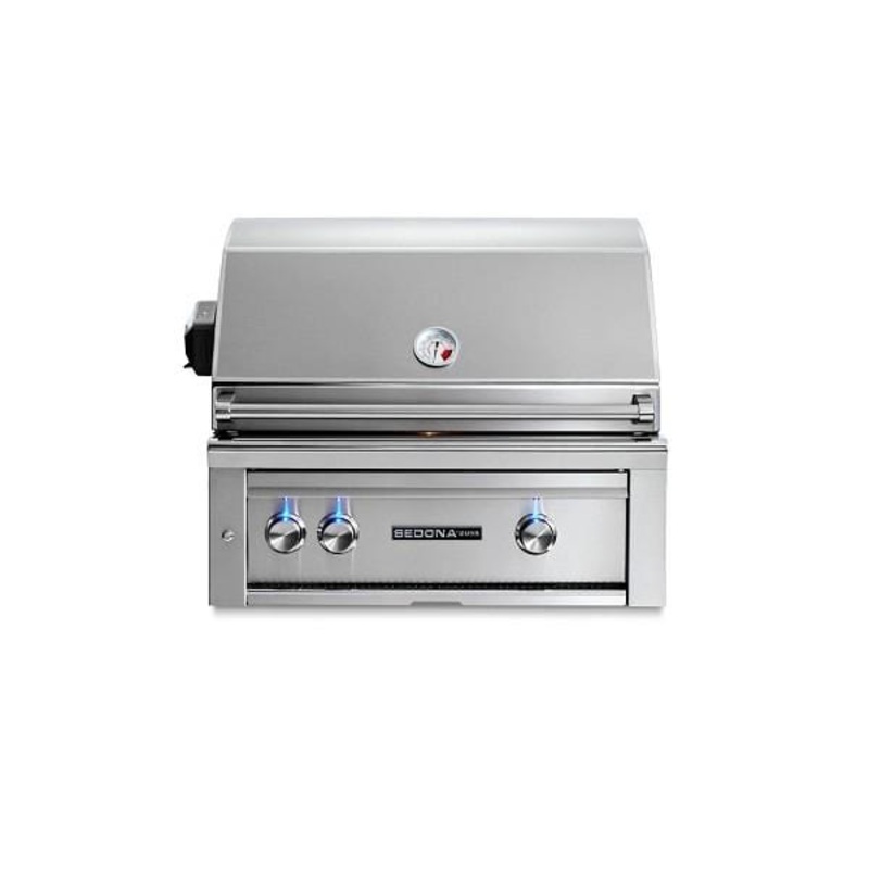 Sedona 30" Built-In Grill with 1 ProSear Burner & 1 Stainless Steel Burner and Rotisserie (L500PSR)