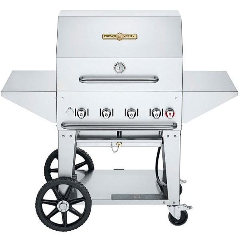 Crown Verity 30" Mobile Grill Pro + RollDome Package