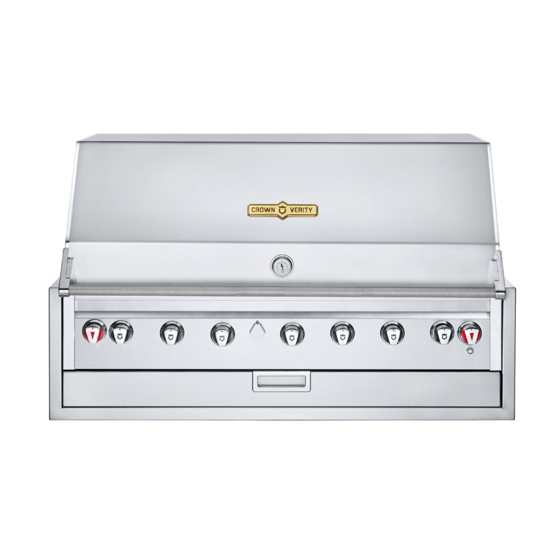 Crown Verity 48" Infinite Series Built-In Single Dome Grill
