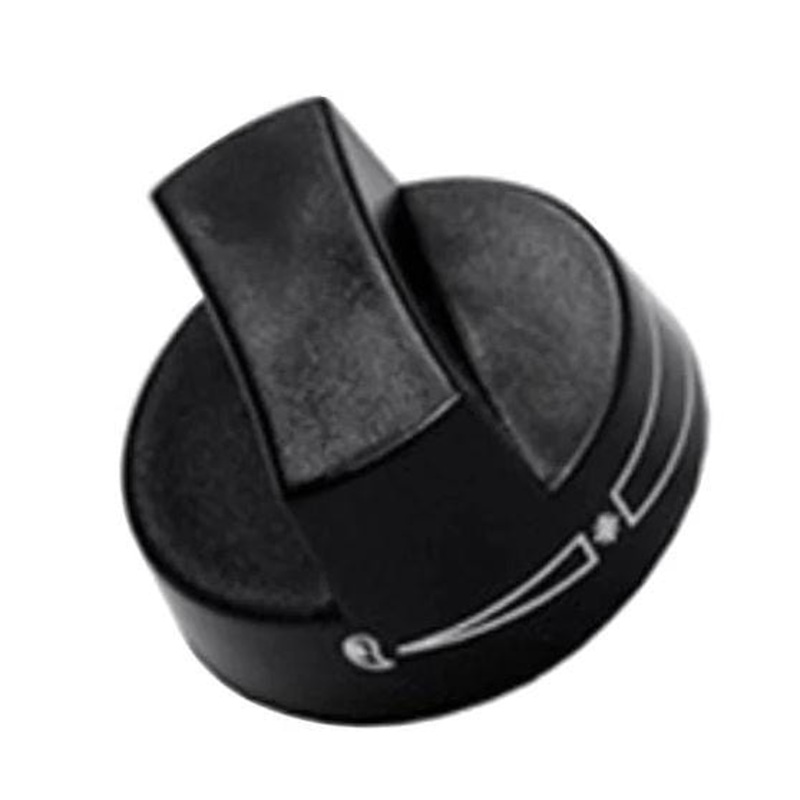 Crown Verity Black Old Style Burner Knob - ZCV-2080
