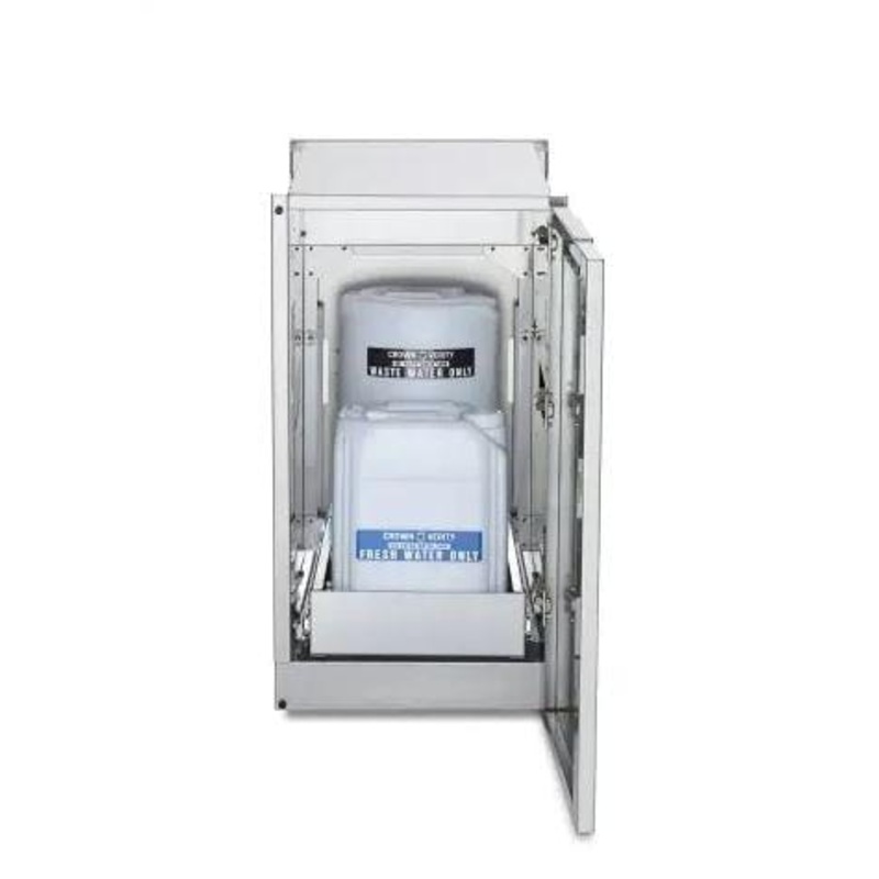 Crown Verity Infinite Series Cabinet Module with Sink Water Storage - ICM-SK-WH