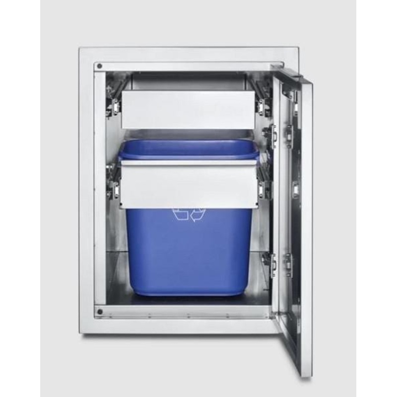 Crown Verity Infinite Series Large Built-In Cabinet with Garbage Holder & Single Drawer - IBILC-GH-1D