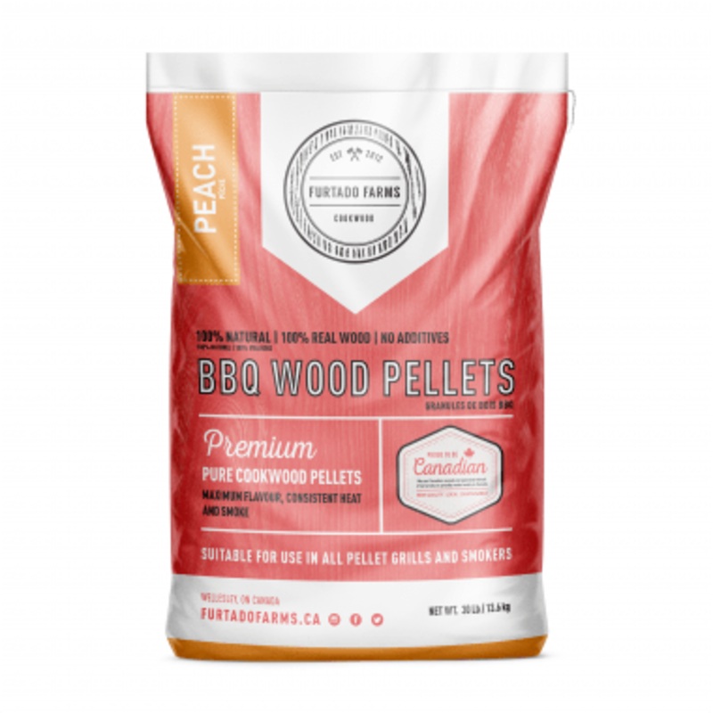 Furtado Farms Wood Pellets (Peach - 30 lb.)