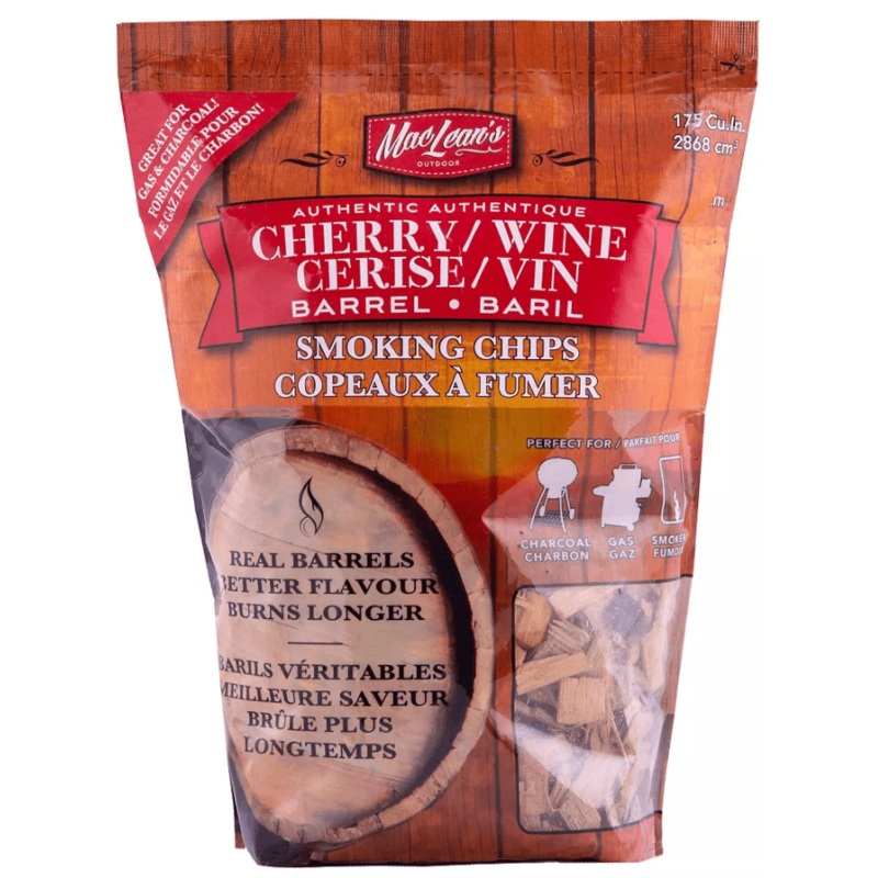 MacLean's Smoking Chips (Cherry/Wine - 2lb.) - CB-240CW-CP