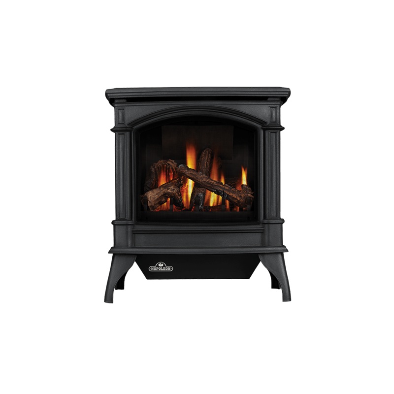 Napoleon Knightsbridge Direct-Vent Cast-Iron Gas Stove (Black)