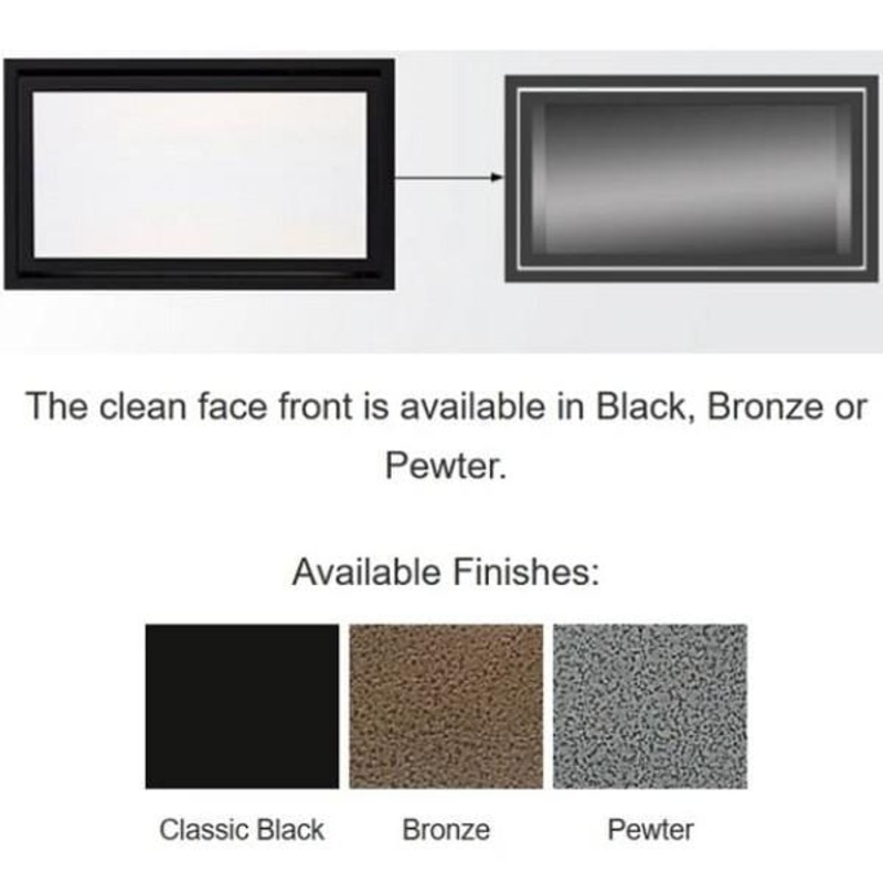 Majestic Black Clean Face Trim (Echelon II 60) - CFT-60-BK-C