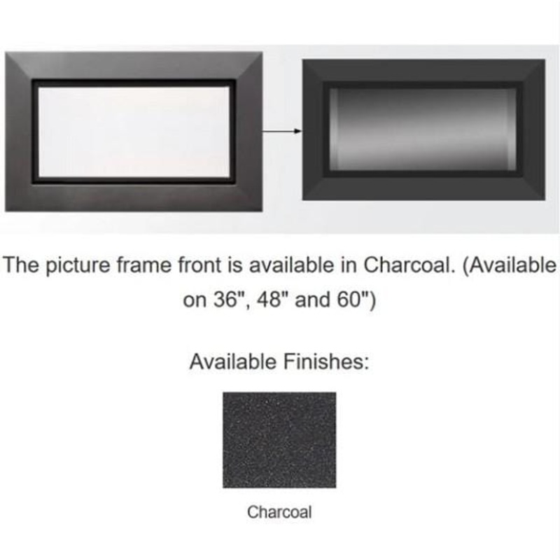 Majestic Charcoal Picture Frame Front - PFF-60-CH-C