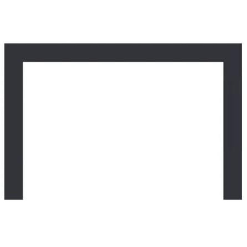 Majestic Black Small 35" Surround (Ruby Insert 35") - MI35-4229-BK
