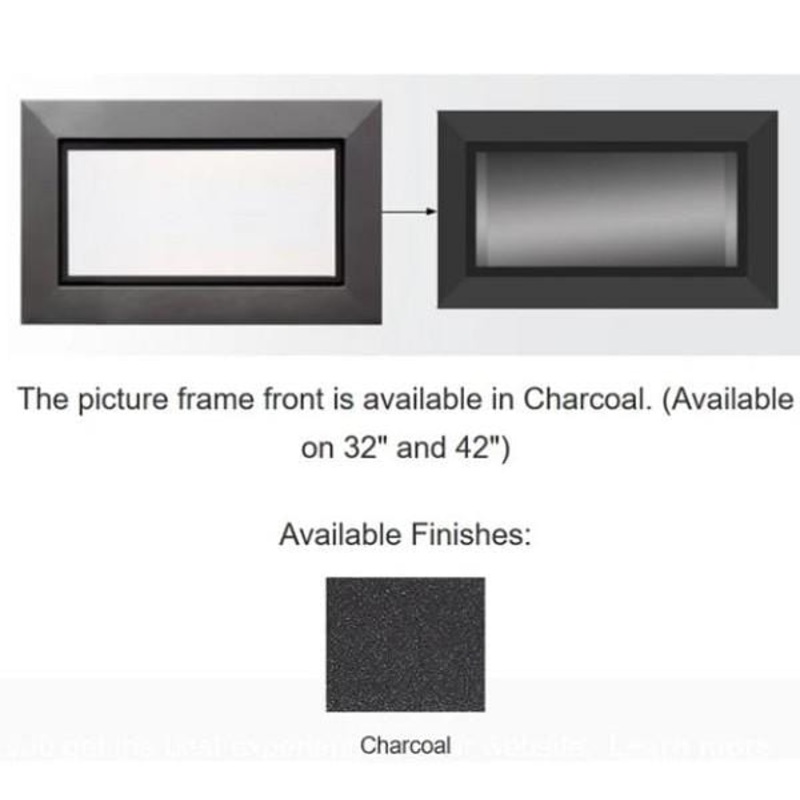 Majestic Charcoal Picture Frame Front (Jade 42) - PFF-42-CH