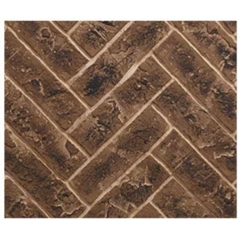Majestic Tavern Brown Herringbone Interior Brick Panels (Meridian 42 IFT Series) - BRICK42MERTBH