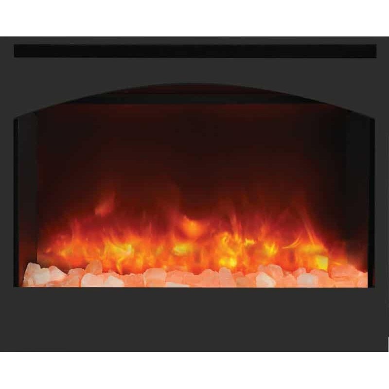 Amantii Arch Steel Surround for Zero Clearance Fireplace Insert - STL-ARCH