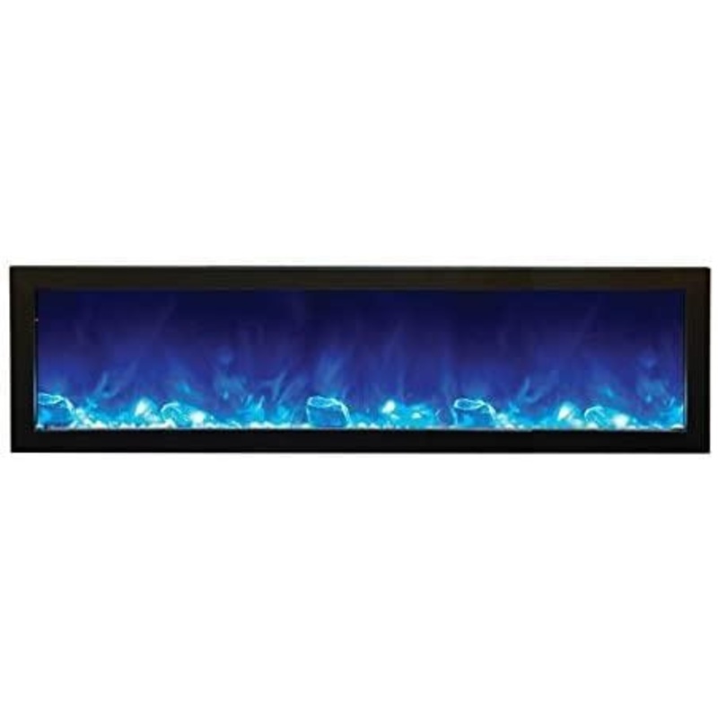 Amantii Panorama Deep 60 Indoor / Outdoor Built-in Electric Fireplace