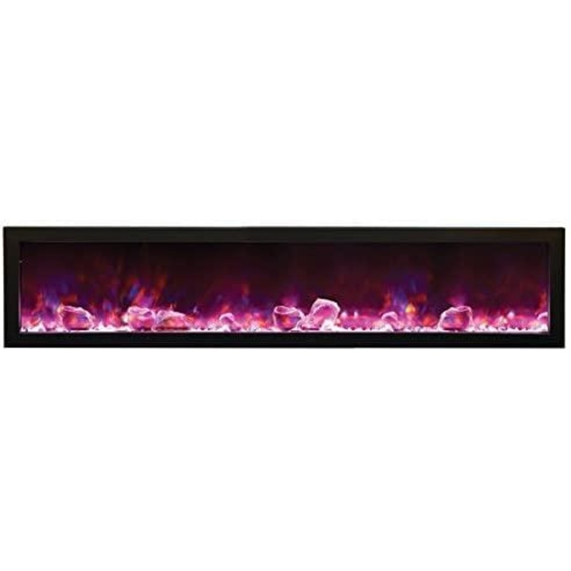Amantii Panorama Slim 88 Indoor / Outdoor Built-in Electric Fireplace
