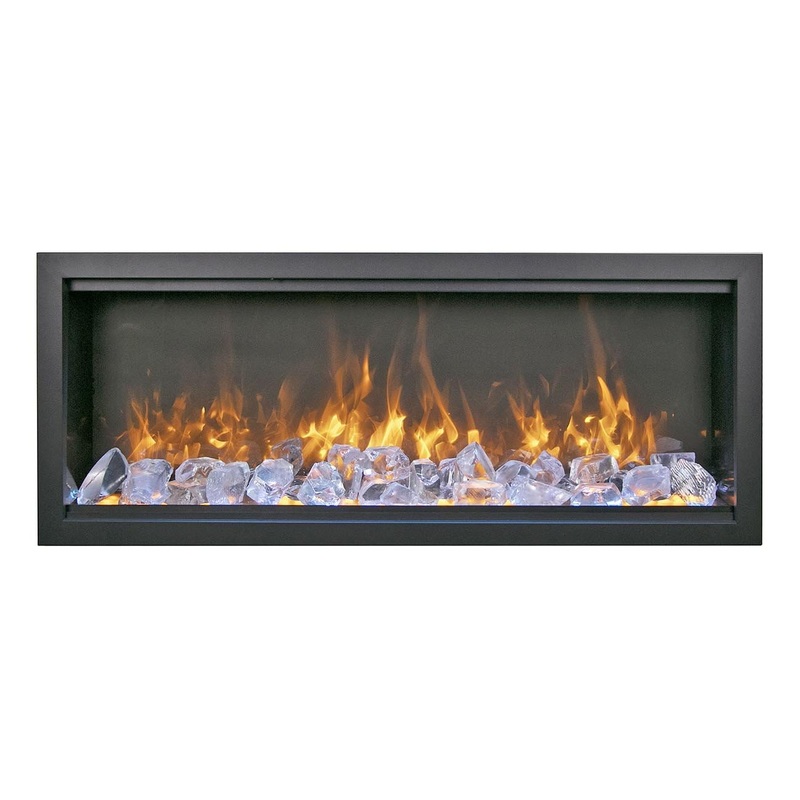 Amantii Symmetry Bespoke Xtra Tall 50 Electric Fireplace