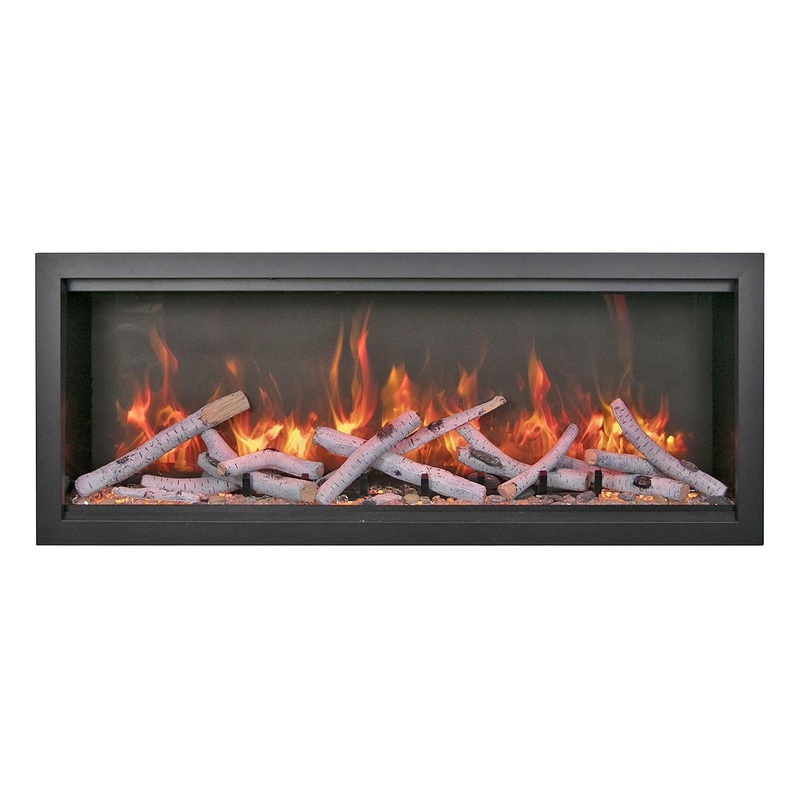Amantii Symmetry Bespoke Xtra Tall 74 Electric Fireplace