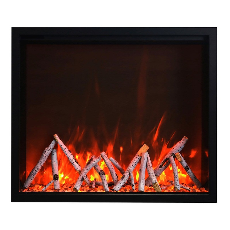 Amantii Traditional Series 48 Indoor / Outdoor Electric Fireplace Insert