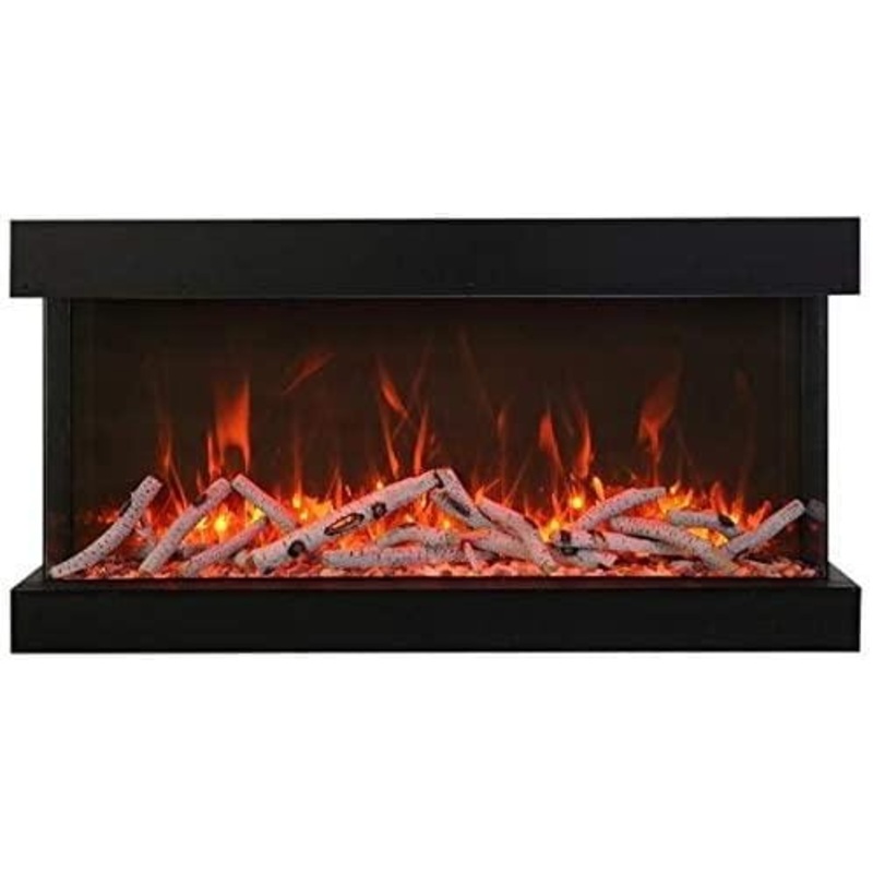 Amantii Tru-View Deep 60 3-Sided Built-In Electric Fireplace