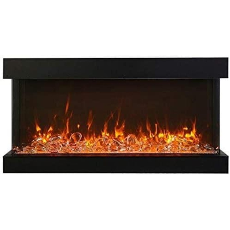 Amantii Tru-View Deep 72 3-Sided Built-In Electric Fireplace