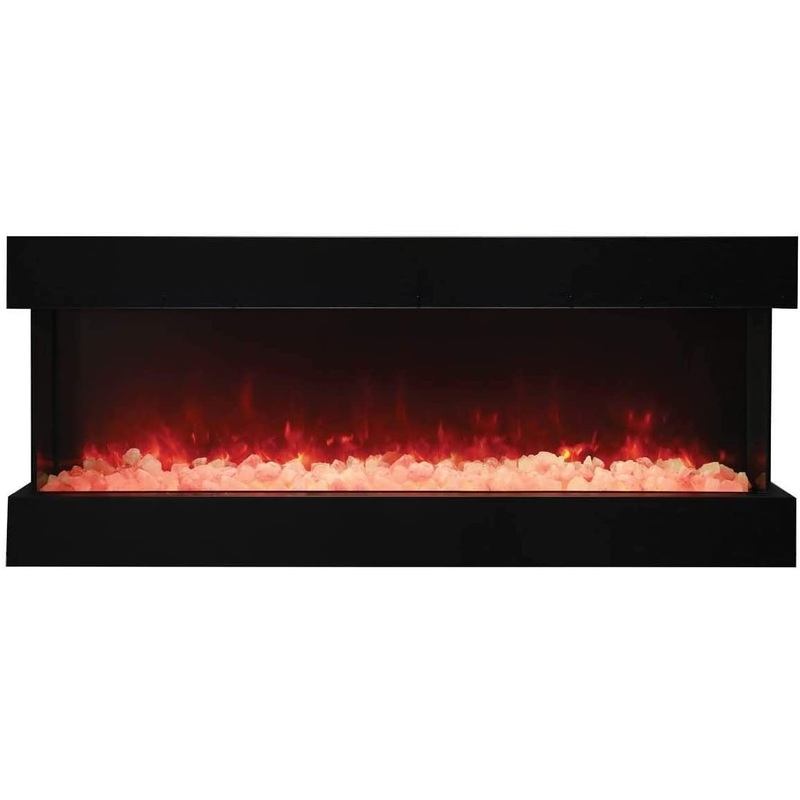 Amantii Tru-View Slim 60 3-sided Indoor / Outdoor Electric Fireplace