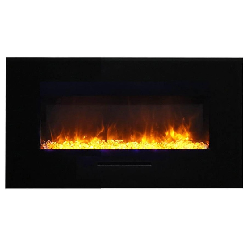 Amantii Wall/Flush-Mount 34" Electric Fireplace