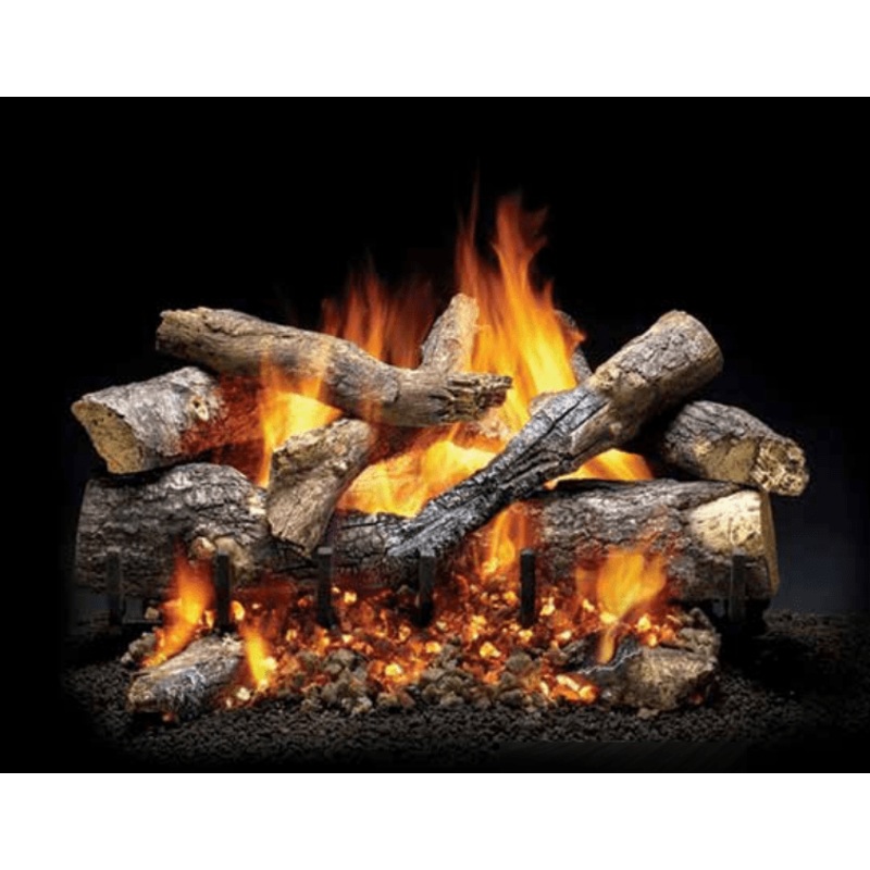 Majestic Fireside Series Grand Oak 30" 2-Tier Gas Log Set
