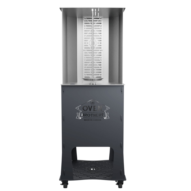 Oven Brothers - The Original Joint Vertical Rotisserie Full Cart