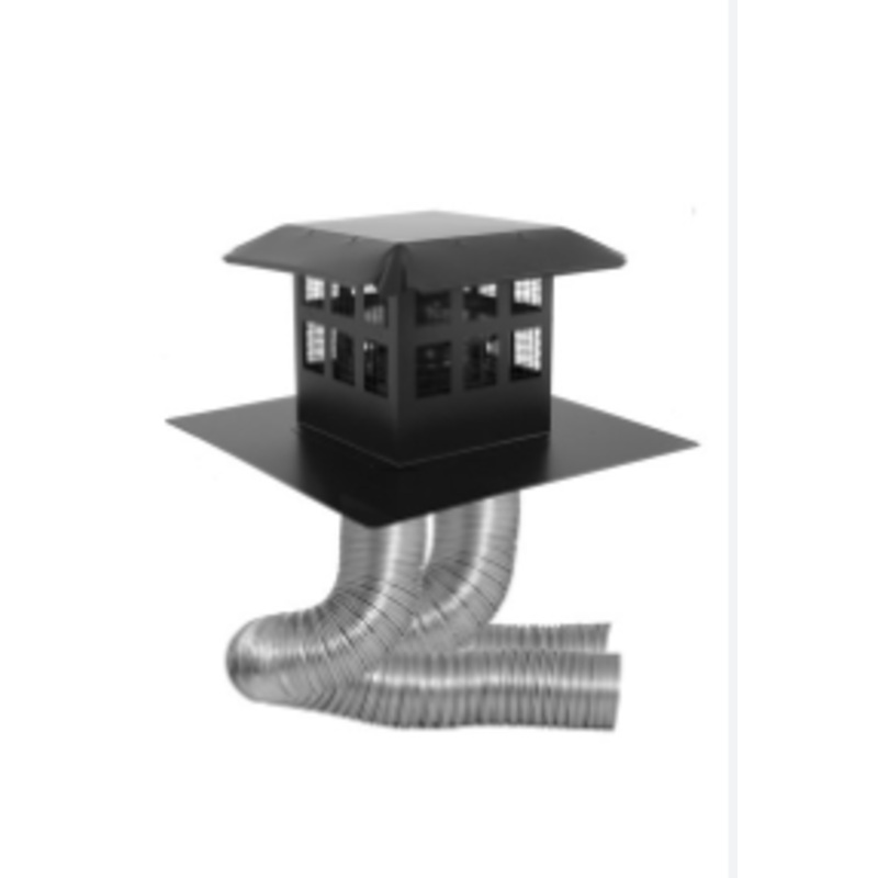 DuraVent 4x6 Flex Kit w/ Prairie Cap - 46DVA-CL34P
