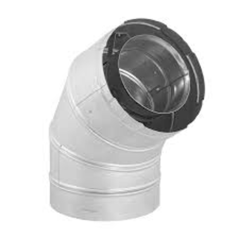 DuraVent 5x8 Diameter 60 Deg. Elbow - 58DVA-E60