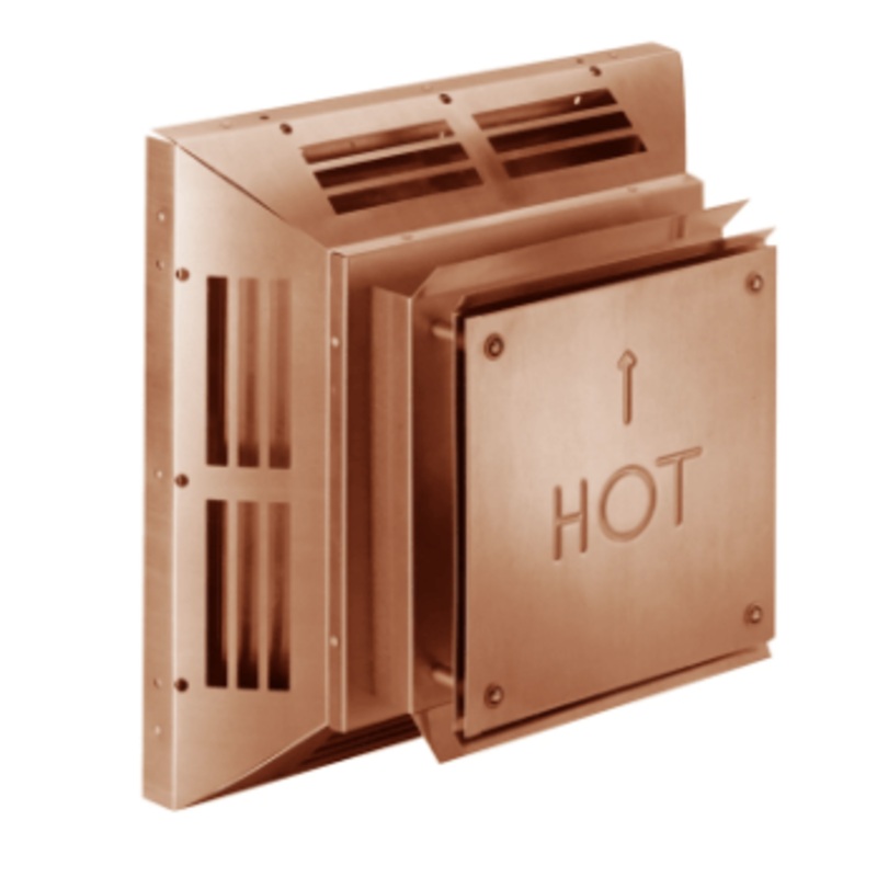 DuraVent Square Horizontal Termination Cap (Copper) - 58DVA-HC-C