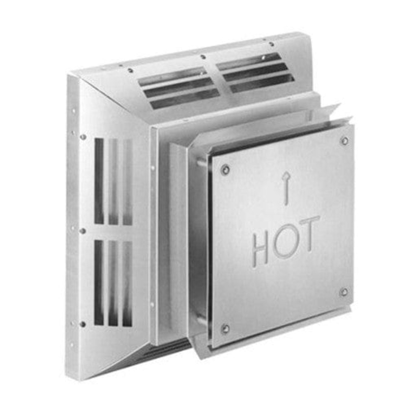 DuraVent Square Horizontal Termination Cap (Stainless Steel) - 46DVA-HC-S