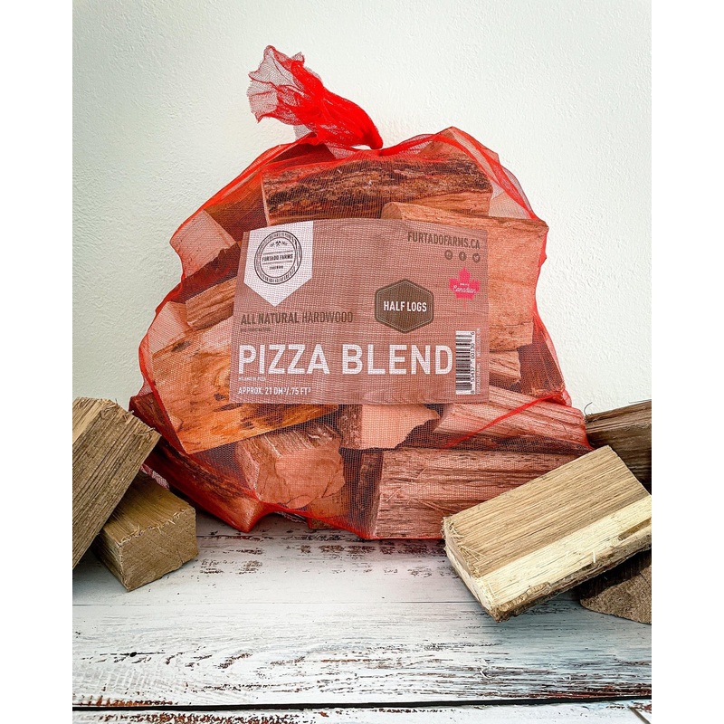 Furtado Farms Wood Half-Logs (Pizza Blend - .75 cuft)