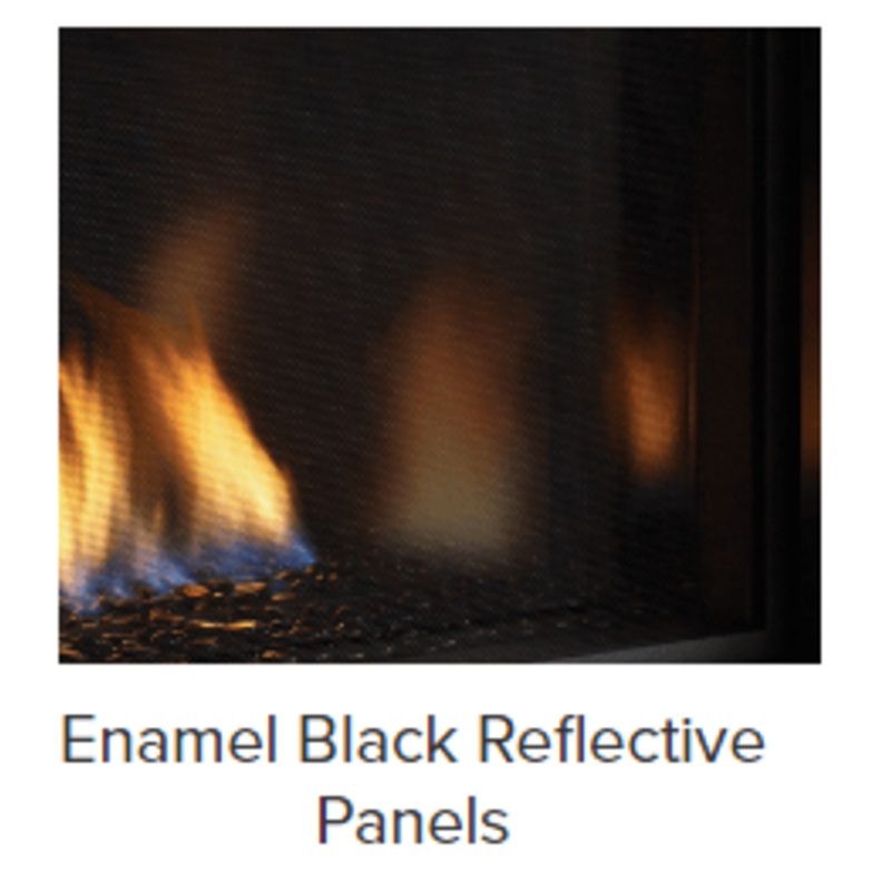 Regency Black Enamel Inner Reflective Panels (18pc) - 457-908