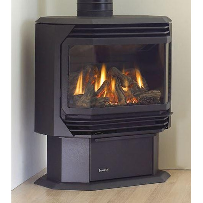 Regency Ultimate U39 Standing Pilot Gas Stove (Black)