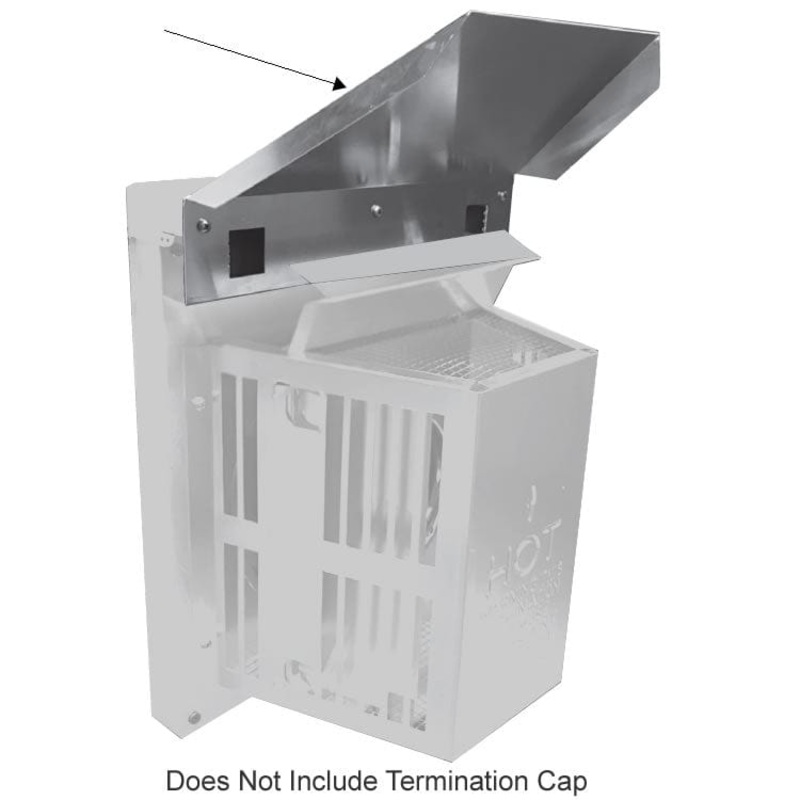 Heat & Glo Rain / Vinyl Siding Shield (DVP & SLP Series) - TRAP-VSS