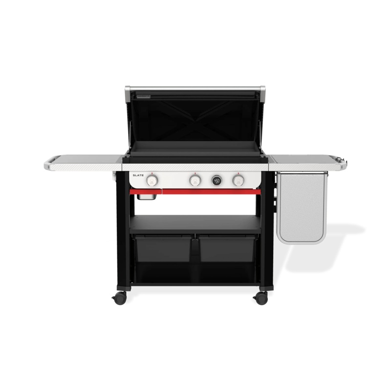 Weber Slate 30" Rust-Resistant Griddle w/ Extendable Side Table