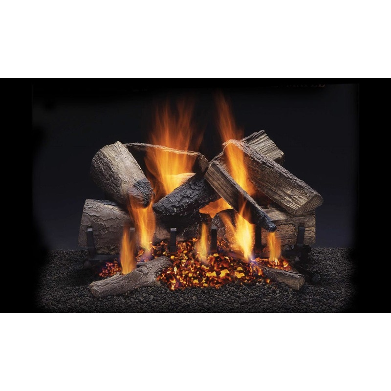 Heatmaster 24" Maple Gas Log Set