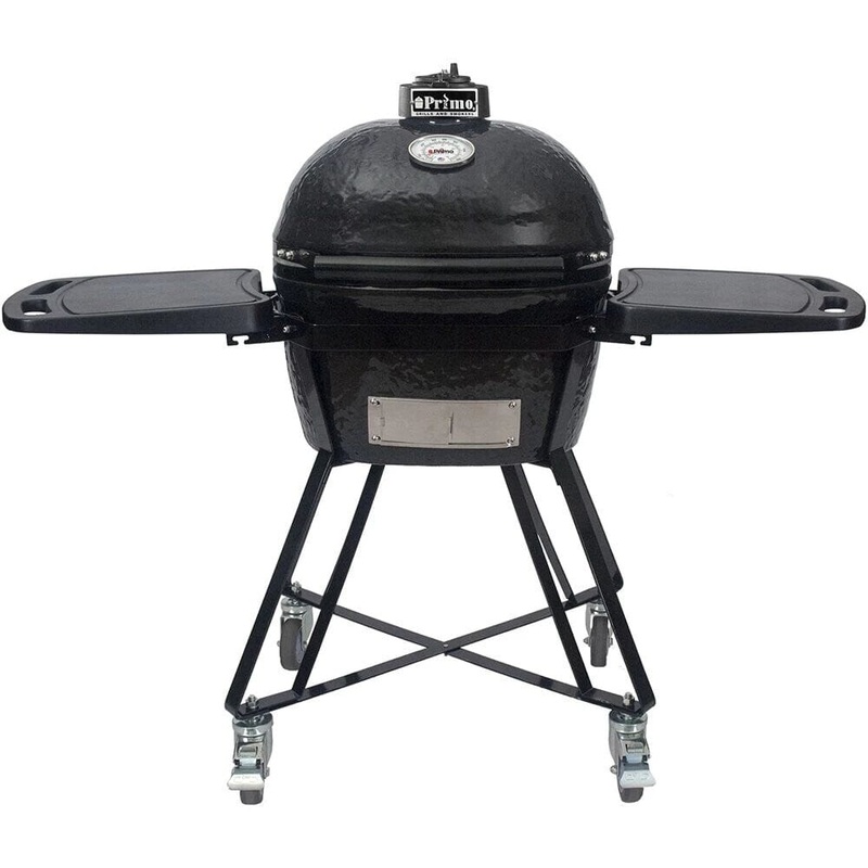 Primo 21" Oval Junior All-In-One Ceramic Kamado Egg Charcoal Grill