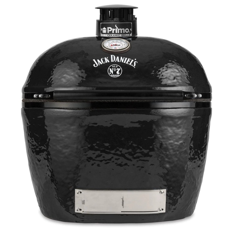 Primo 28" Jack Daniels Edition Oval X-Large Ceramic Kamado Egg Charcoal Grill