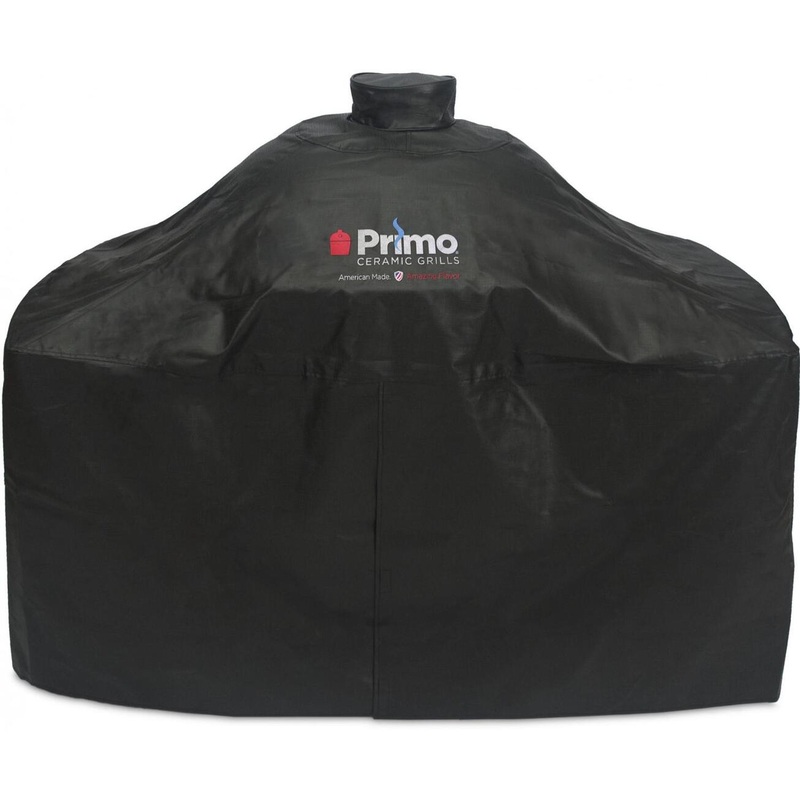 Primo Grill Cover for XL 400 in Cart with SS Side Tables or Cypress Compact Table, LG 300 in Cart with SS SideTables, JR 200 in Cypress Table -  PG00414