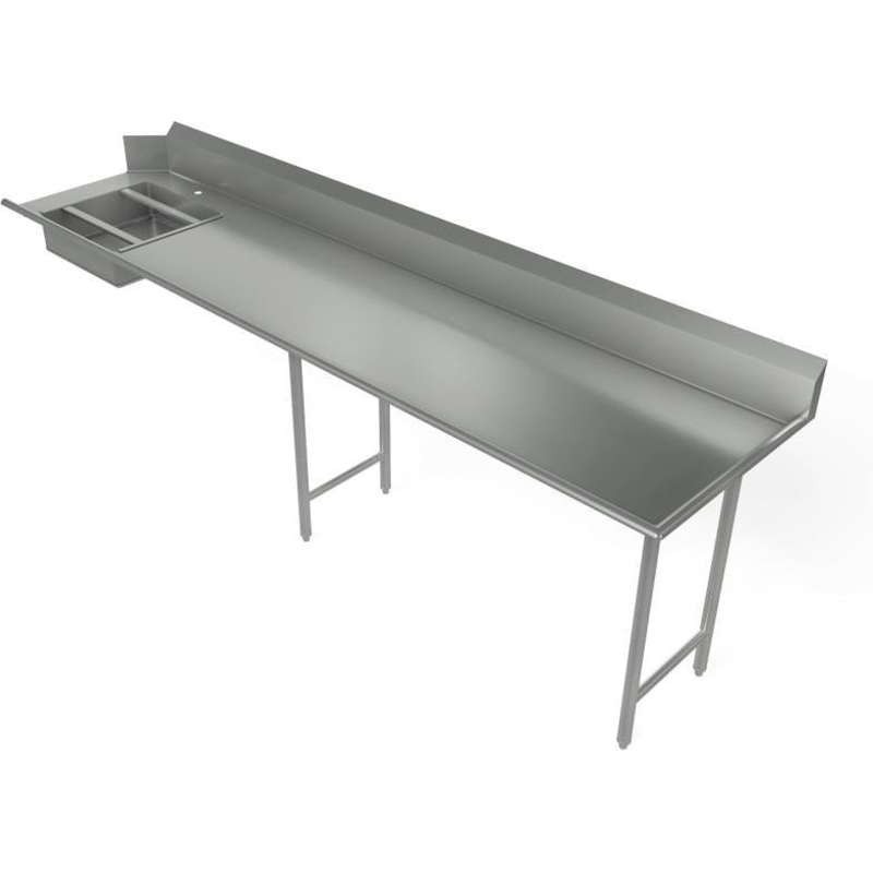 Tarrison - 144" x 30" Right-to-Left Operation Straight Soiled Dishtable - TA-SDT144R