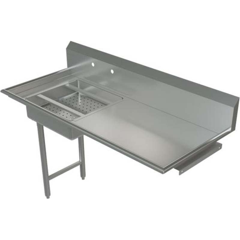 Tarrison - 60" x 26" Left-to-Right Operation Straight Soiled Dishtable - TA-SDT6026L-KIT